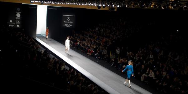 We got on the catwalk of the Madrid Fashion Week